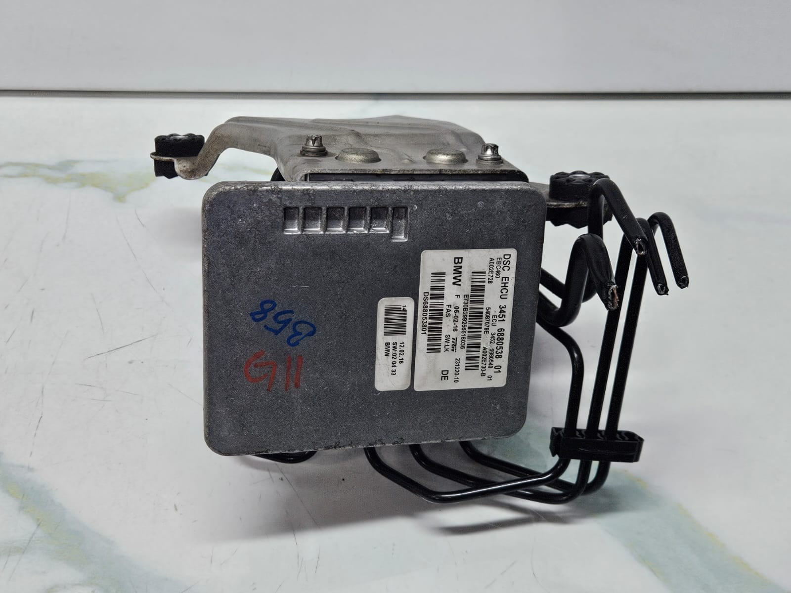 2016-2019 BMW G11 G12 7 Series, G30 5 Series, G01 X3 Abs Pump Module 6880538 OEM