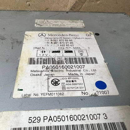 7–13 Mercedes-Benz W221 S-Class Radio Audio Head Unit CD Player A221 8708986