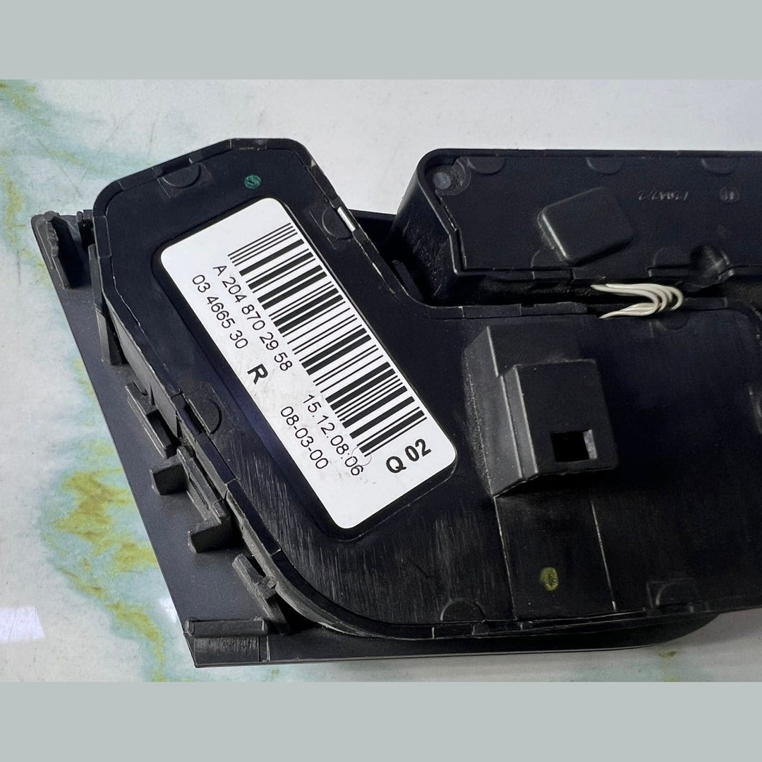 2008-2015 Mercedes C300 Seat Control Switch A2048702958 C-Class W204 GLK X204