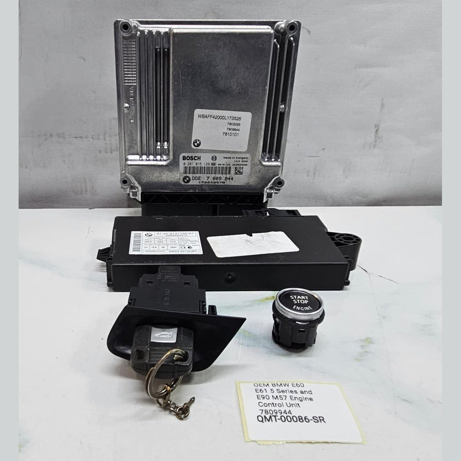 OEM BMW E60 E61 5 Series and E90 M57 Engine Control Unit 7809944