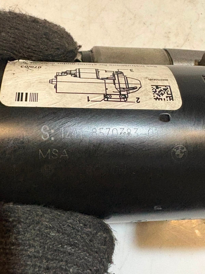 BMW F31 320D F30, E81, E90, E60, E83, F10, F11 TOURING Starter Motor 8570383 OEM