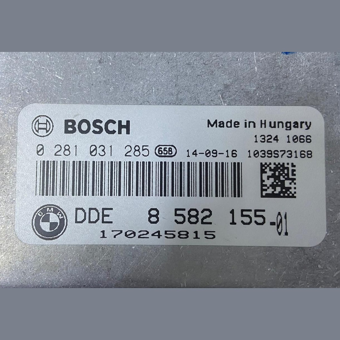 OEM BMW 320d F30 N47 ENGINE CONTROL UNIT ECU SET DDE 8582155 BOSCH
