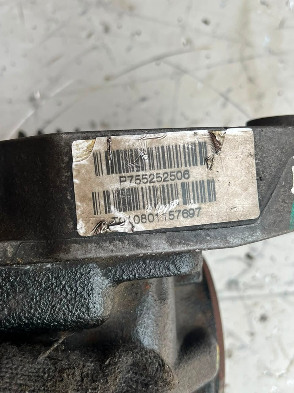 2007-2010 BMW X5 E70 3.0si 4.44 ratio Rear Differential DIFF 7552525 OEM