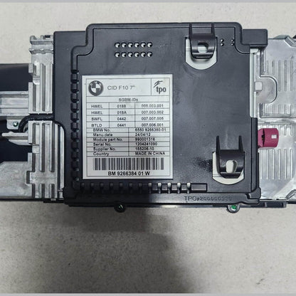 BMW Central Information Display 9266384 F10 F11 F18 5 Series
