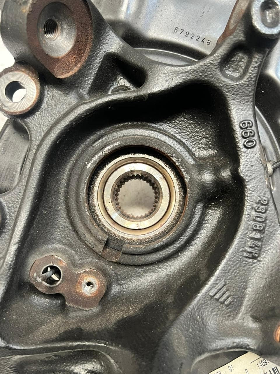 BMW 3 Series F30, F31, F35 Rear Wheel Hub Rear 6867262 OEM