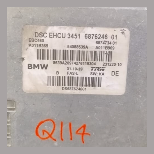 ✅ 16-20 OEM BMW G30 G32 G11 G12 750 DSC ABS Pump Computer Unit 6876246
