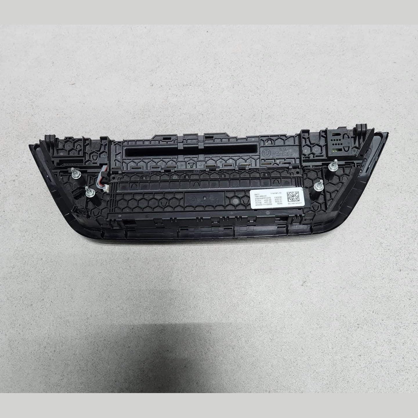 2018 BMW X3 Climate Control Panel 7951982 G01 X3 G02 X4 F97 X3M F98 X4M and iX3