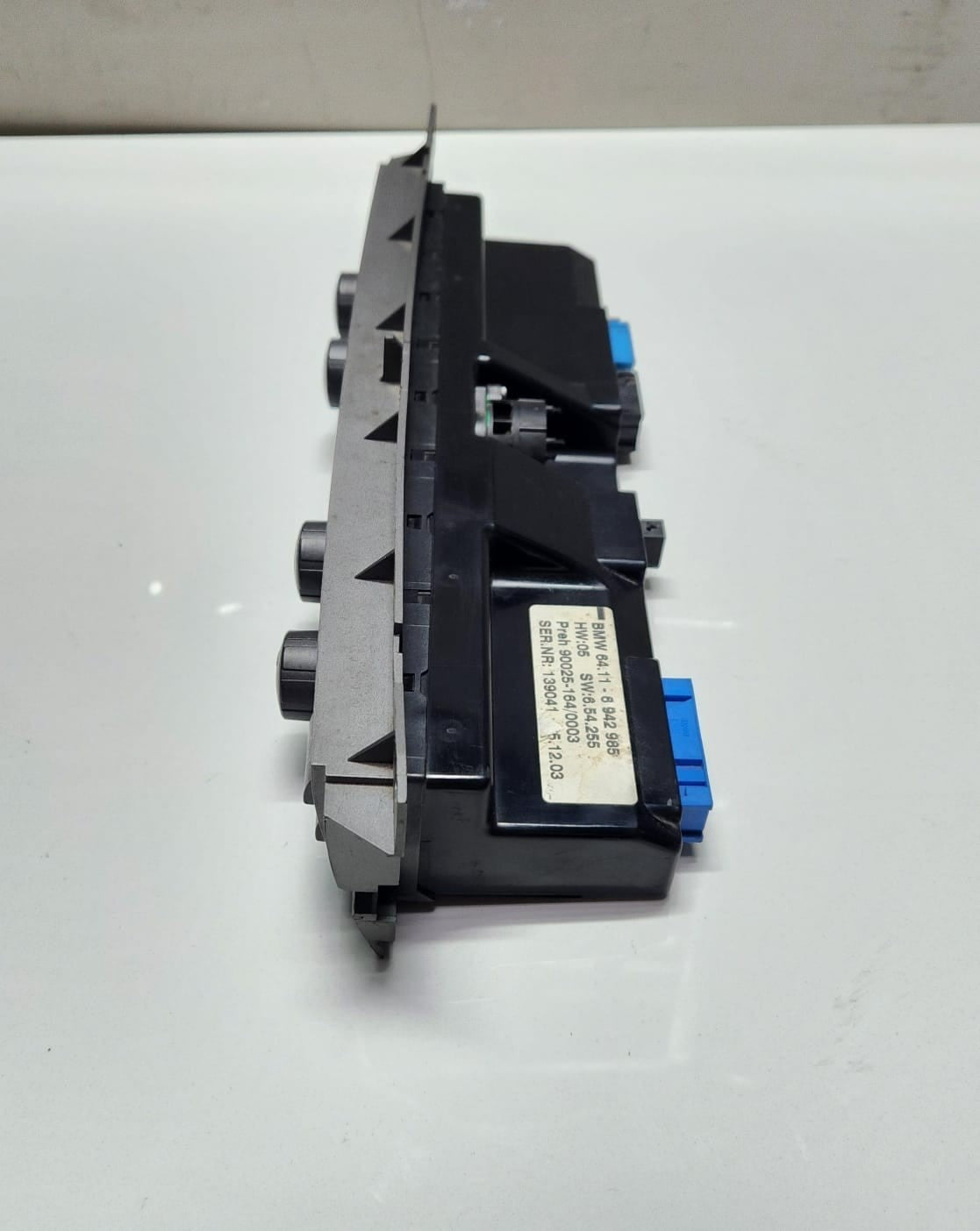 2001-2009 BMW 7 Series Automatic Air Conditioning Control Panel 6942985 E65 E66 