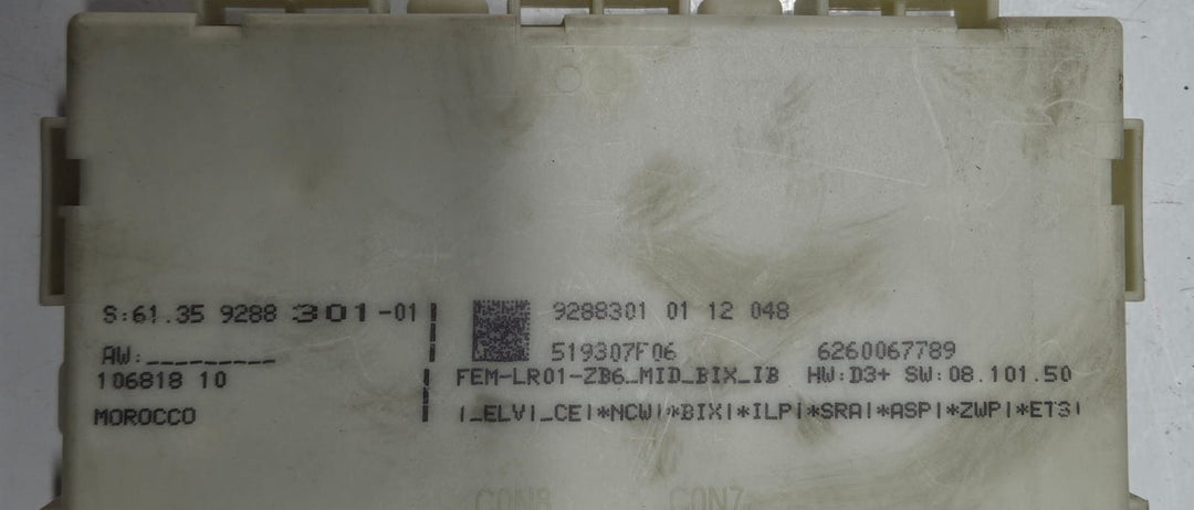 BMW 1 2 3 4 Series F20 F21 F22 F30 F31 F32 F36 Module Control Unit FEM 9288301