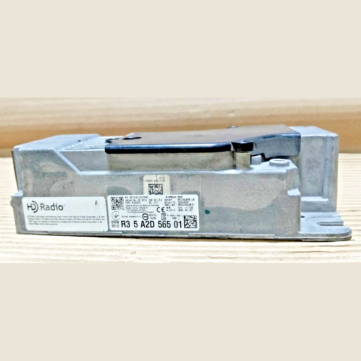 21-23 BMW 330e 330i G20 F44 AUDIO SOUND SYSTEM AMP AMPLIFIER MODULE 5A2D565 MID