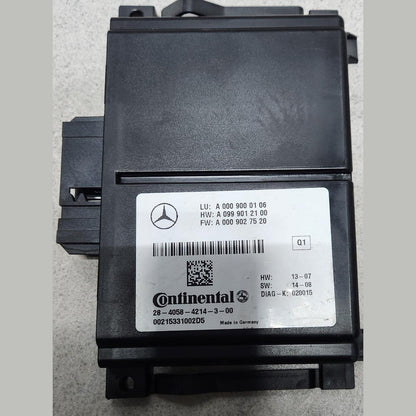 2015-2017 Mercedes-Benz S550 Radar Sensor Control Unit A0009000106