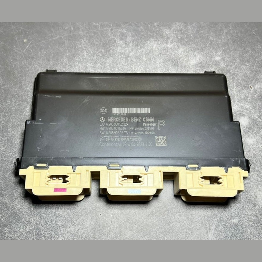 14-18 Mercedes W205 C-Class Front Passenger Seat Control Module A205 9005222 OEM