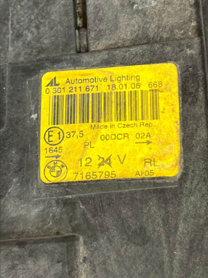 2005 BMW 645Ci 6 Series E63 Headlight AUTOMOTIVE LIGHTING Assembly 7165795 OEM