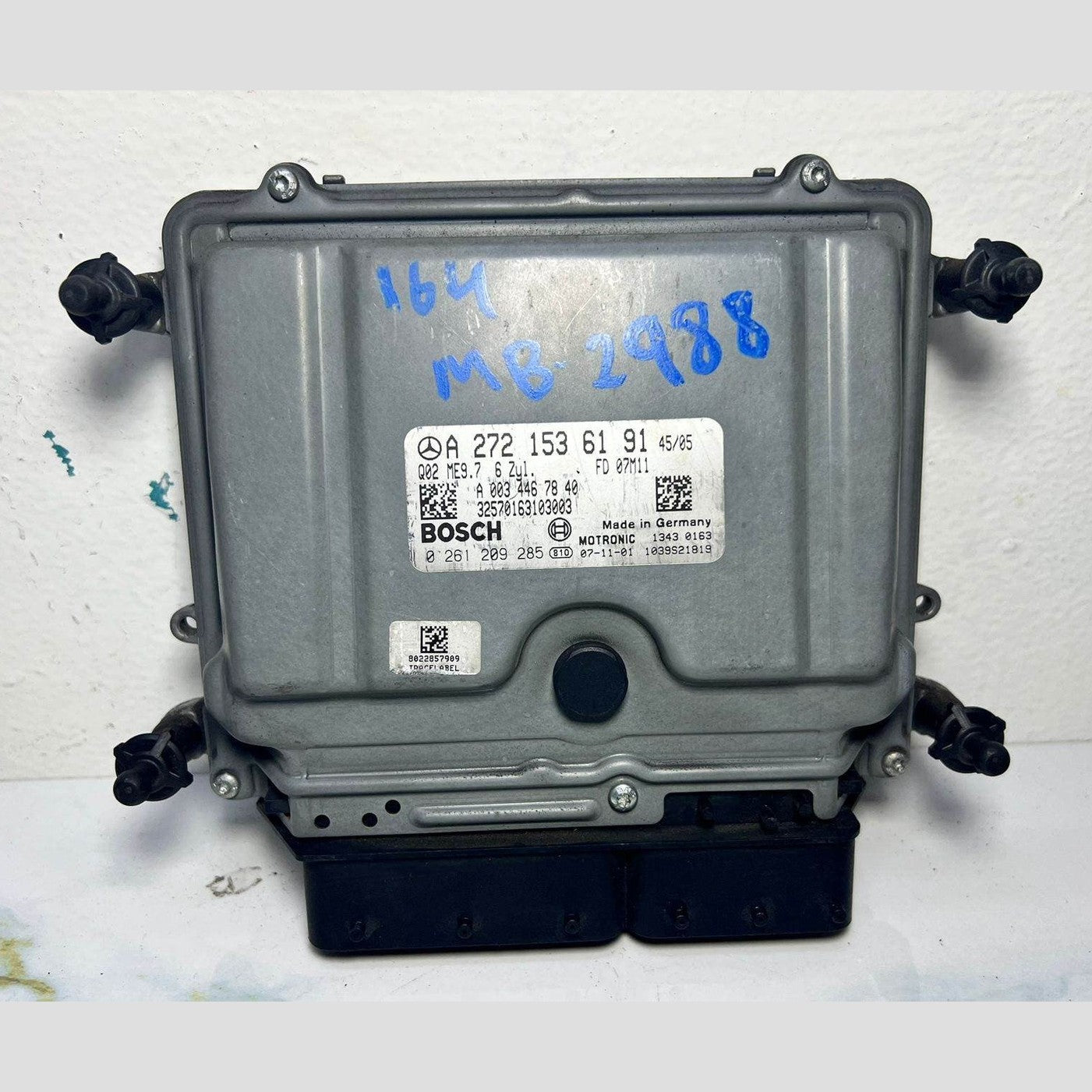 2006-2009 Mercedes-Benz R350 Engine Control Module A2721536191 W164 and W251 ML 