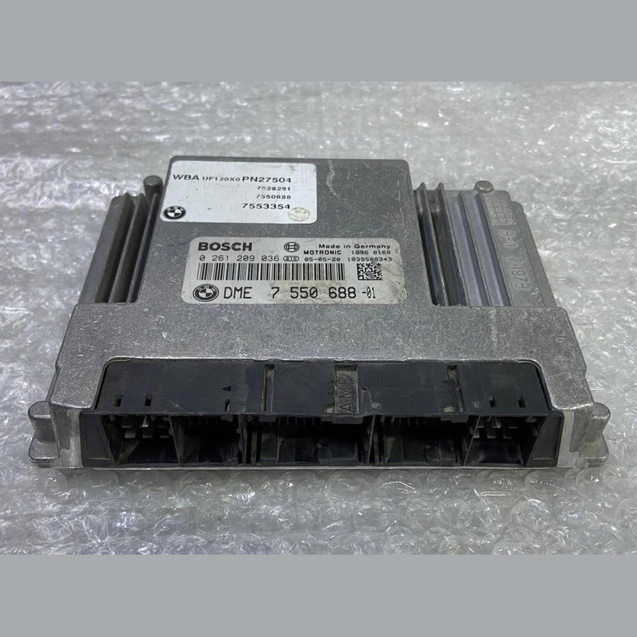 OEM BMW E81 E87 E90 N45 ENGINE CONTROL UNIT ECU MODULE ONLY 7550688