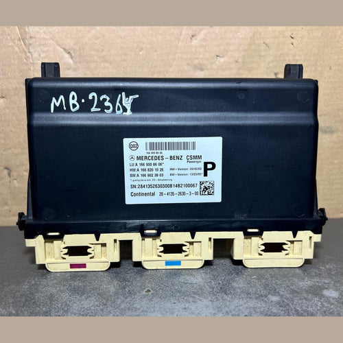 14-17 Mercedes-Benz W166 GLE 63 Passenger Seat Control Module A166 9008606 OEM