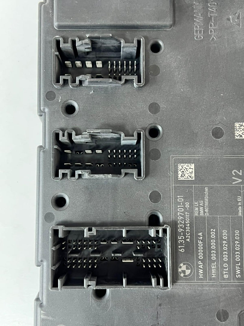 2010-2016 BMW 328i 3' 4' 435i F30 F32 Rear Body Control Module BCM 9329701 OEM