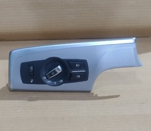 BMW 5 6 7  F01 F10 F12 SERIES LIGHT CONTROL ELEMENT HEADLIGHT SWITCH- 9192744