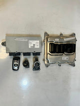 2016 BMW X3 F25 N20 28I320i Engine Control Module ECU SET DME+CAS+KEY 8664660