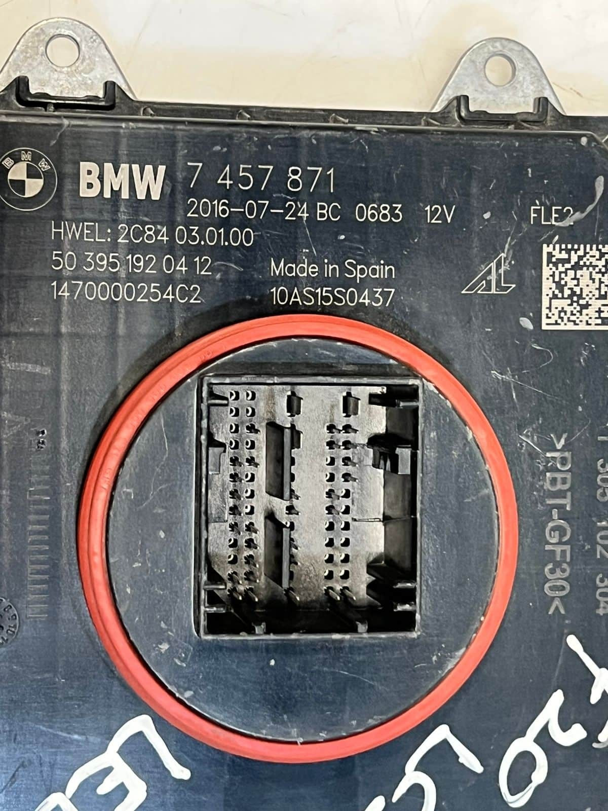 BMW F20 LCI F21 1 Series Led Headlight Control Module 7457871 OEM