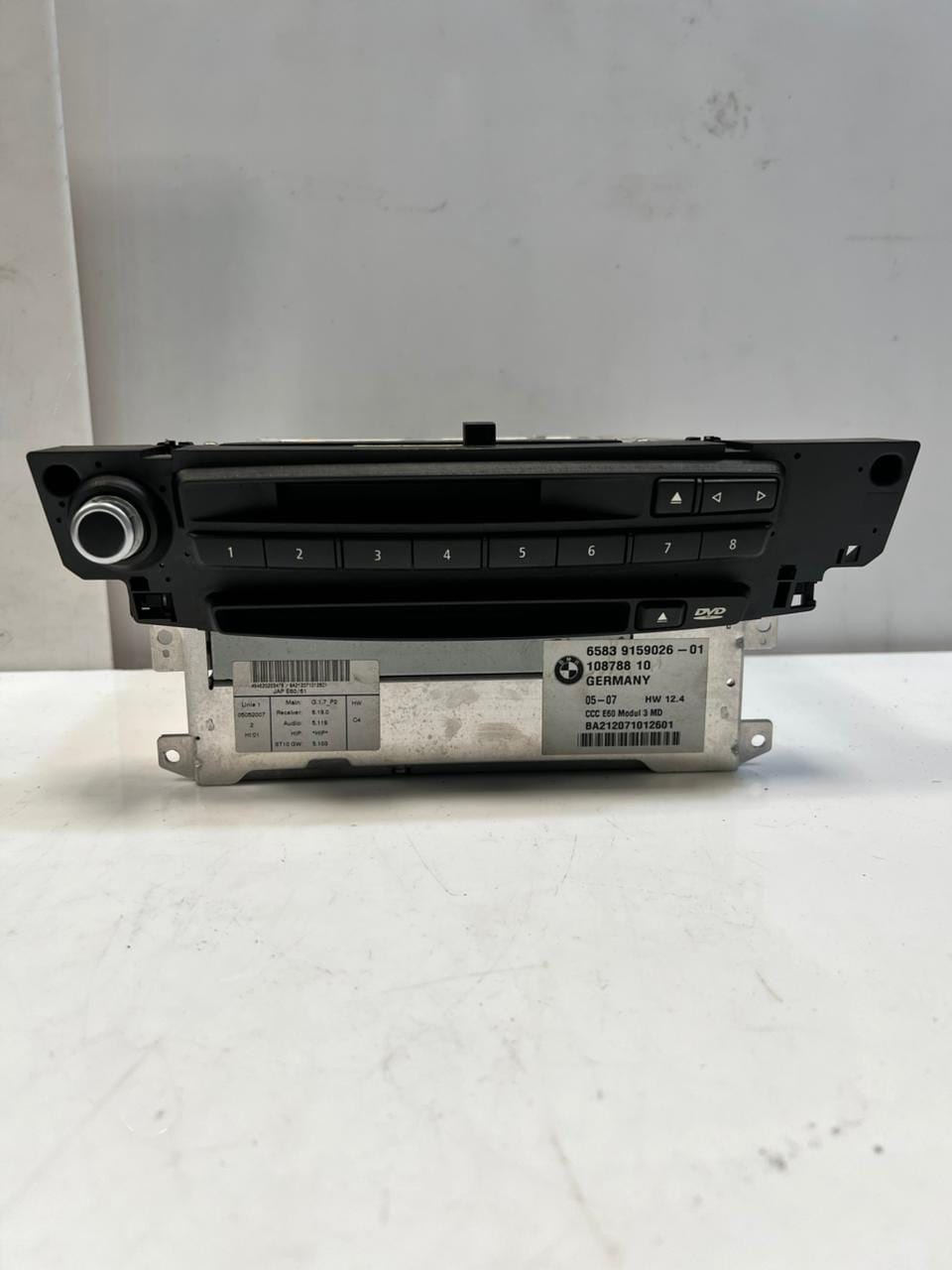2004-2010 BMW 525i CCC E60 E61 E90 E91 3MD Navigation Head Unit Radio 9159026