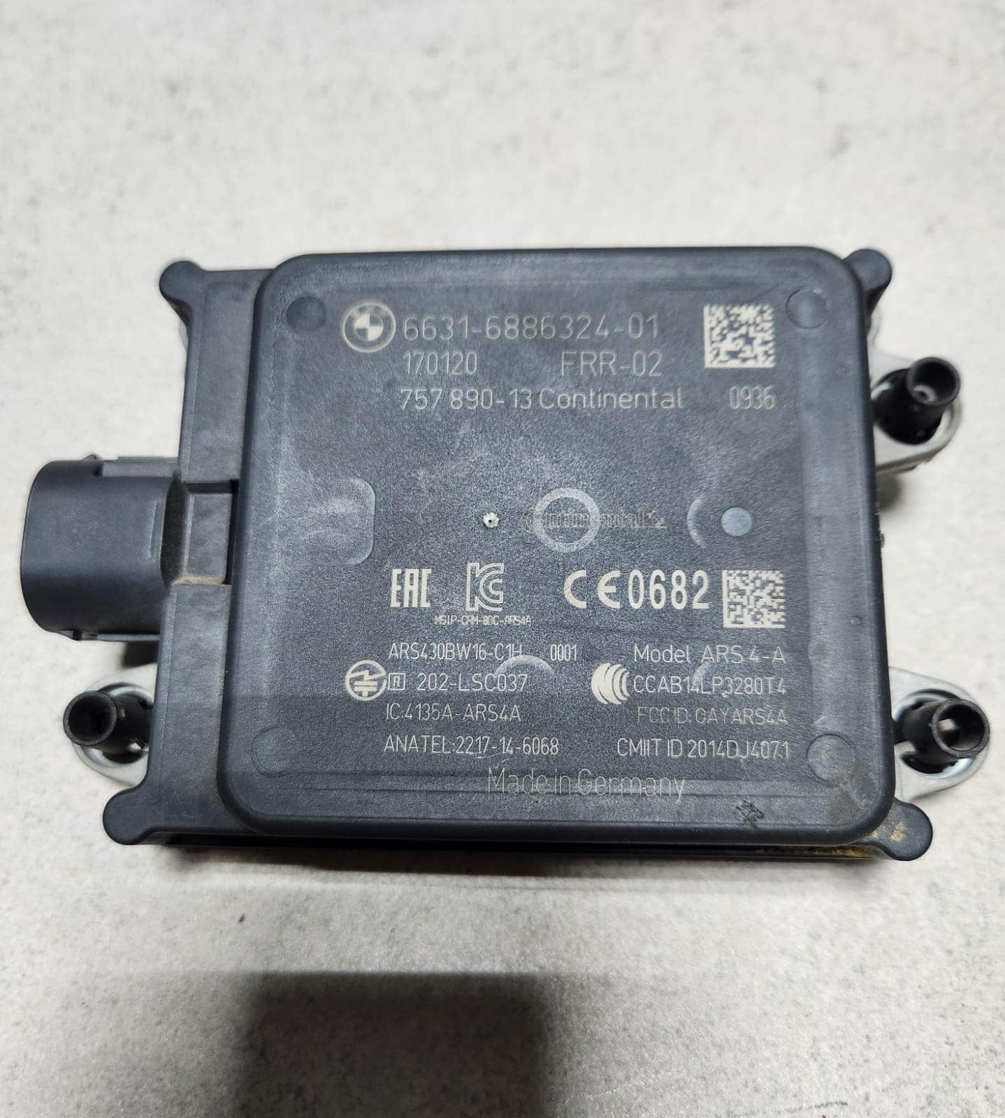 BMW Radar Sensor 6886324 5 Series E39 and G30