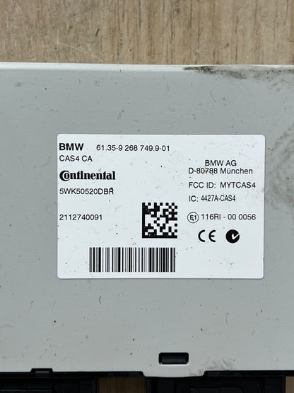 BMW F10 520I  X3 N20 ENGINE CONTROL UNIT DME ECU SET +CAS4 CA+ KEY - 7635714