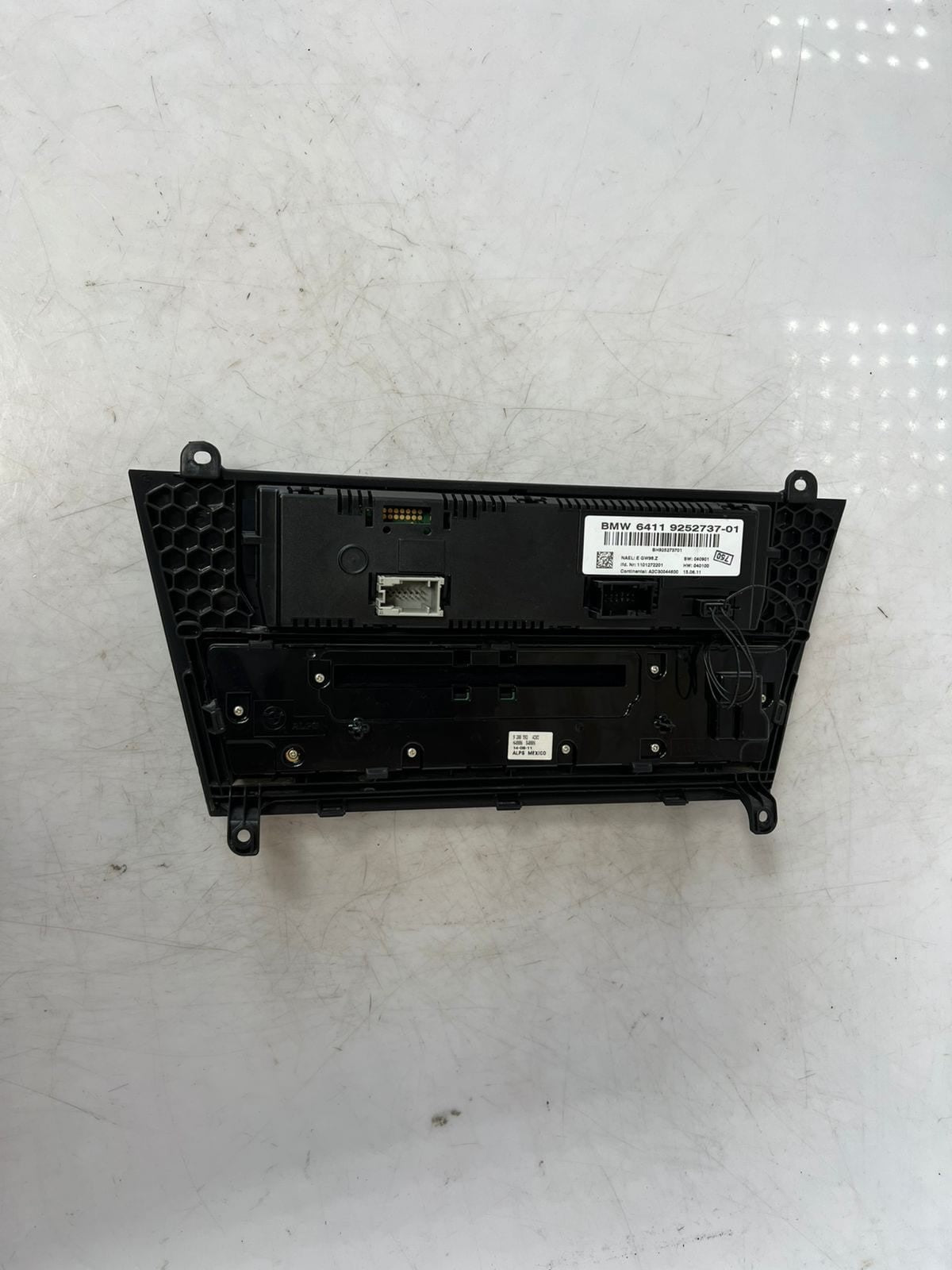 2011-2013 BMW X3 F25 Climate Control Switch Panel 9252737 OEM