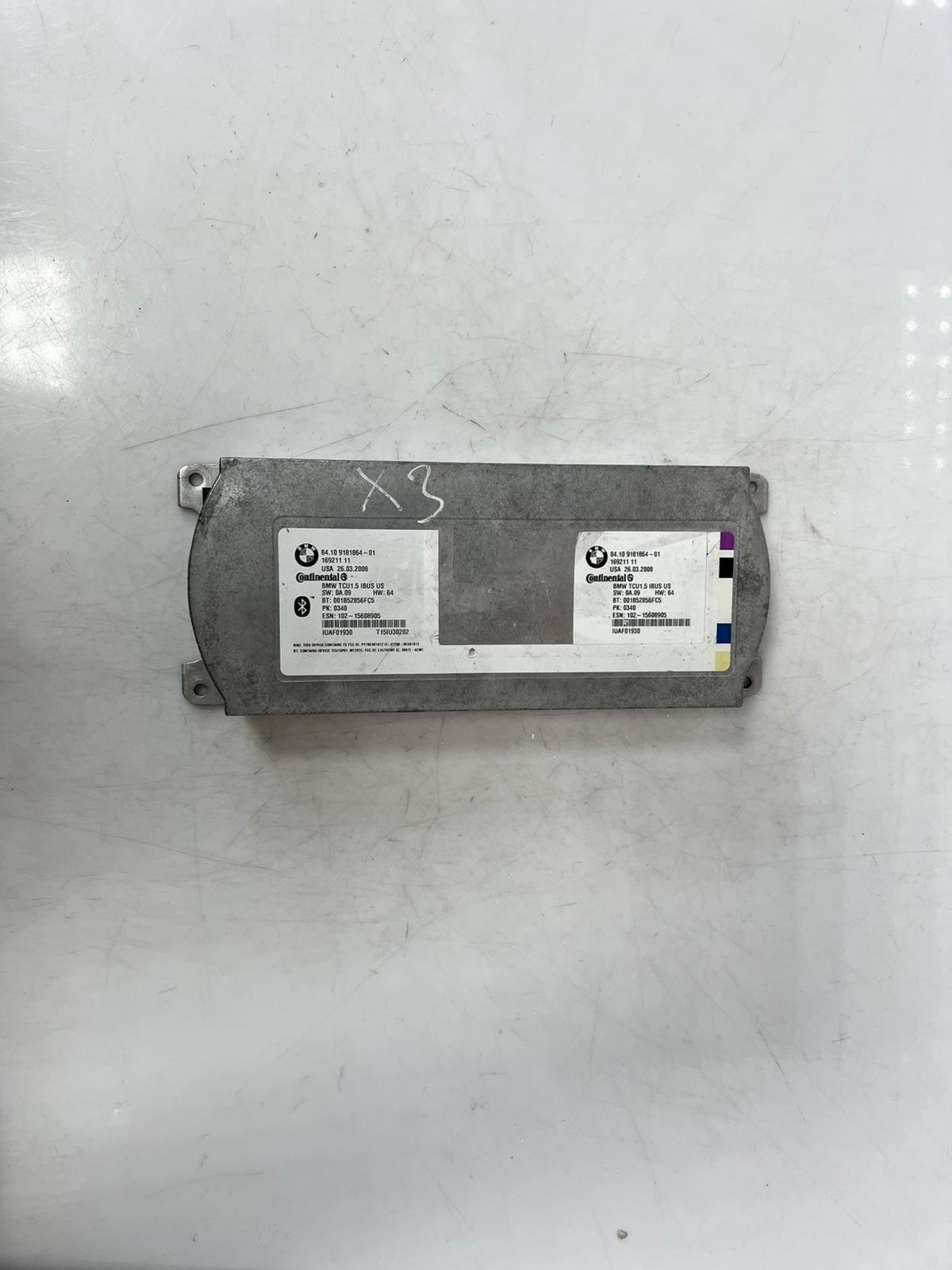 2004-2013 BMW X3 X5 Z4 Bluetooth Telematics Control Module 9181864 OEM
