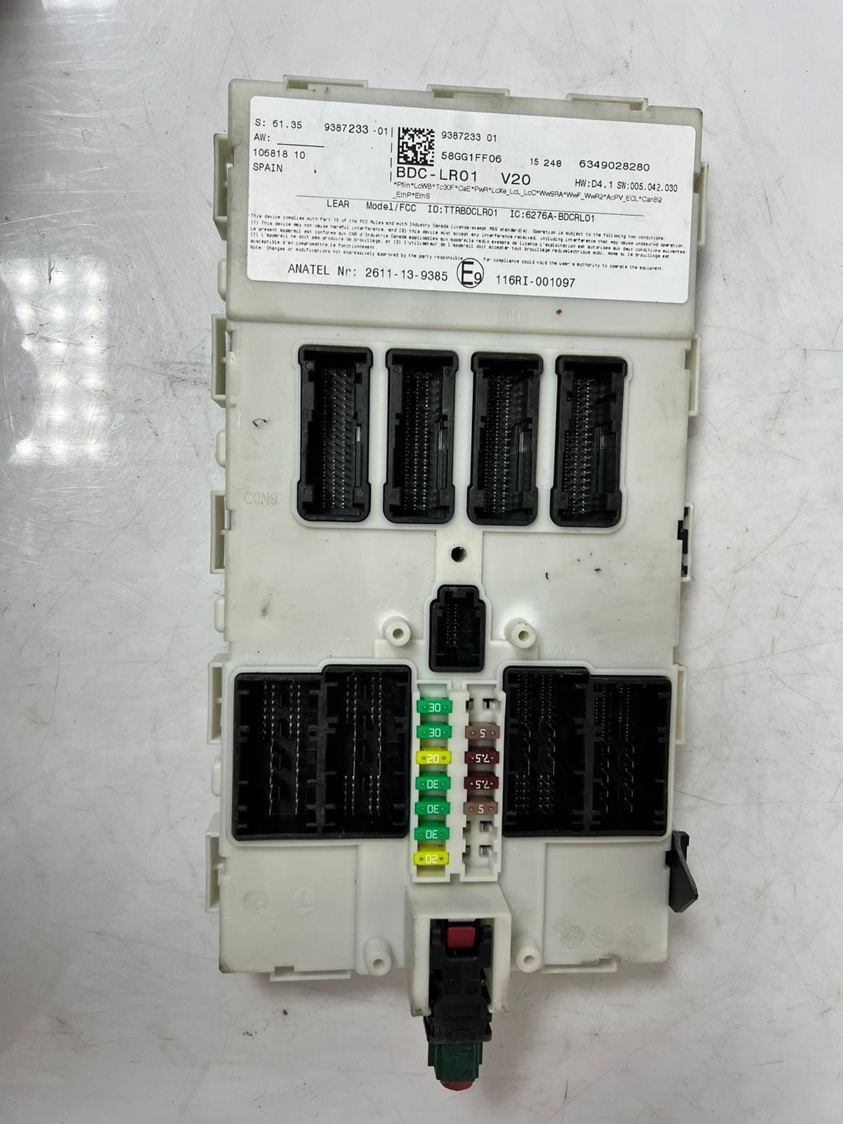 2013-2018 ECU BMW X5 F15 40e HYBRID 2016 ECU KIT COMPLETE WITH BDC & KEY 8664920
