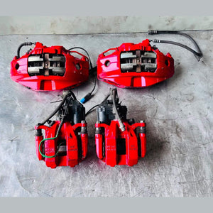 2018-2023 BMW X4 Brake Calipers Set RED MSPORT 689733602 X3 G01 M40i and X4 G02