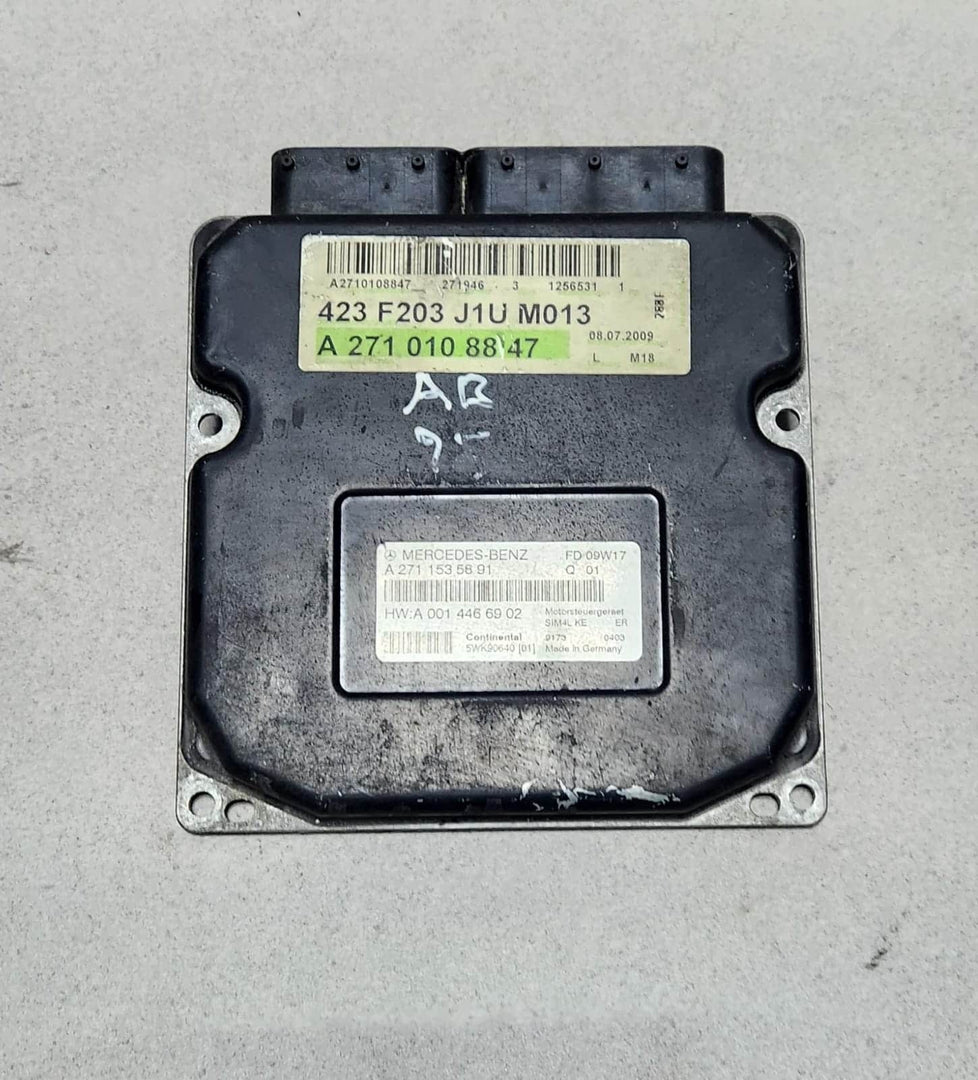 2011-2012 Mercedes-Benz C180 Engine Control Unit A2710108847