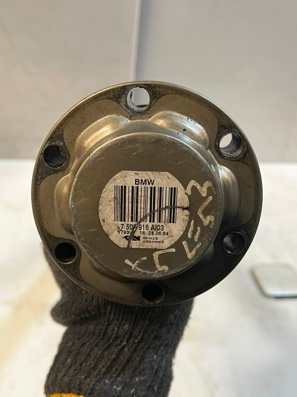 1999-2006 BMW X5 E53 Rear Output Drive Shaft AXLE 7500916 OEM