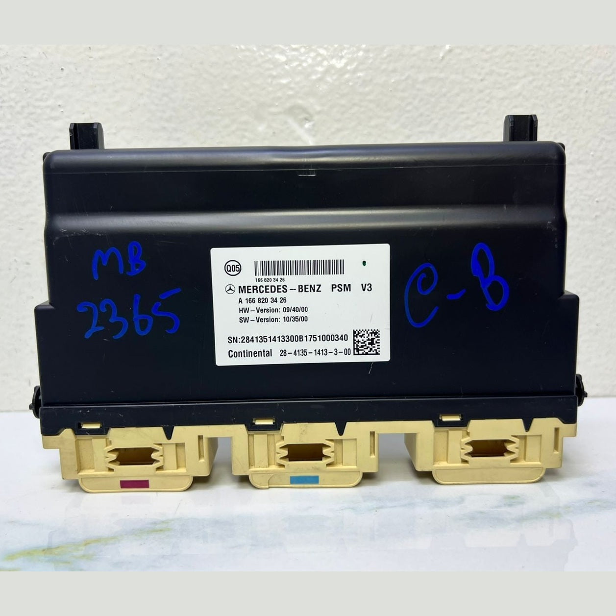 Mercedes-Benz W166 ML GL GLE Seat Control Module Unit, A 166 820 34 26