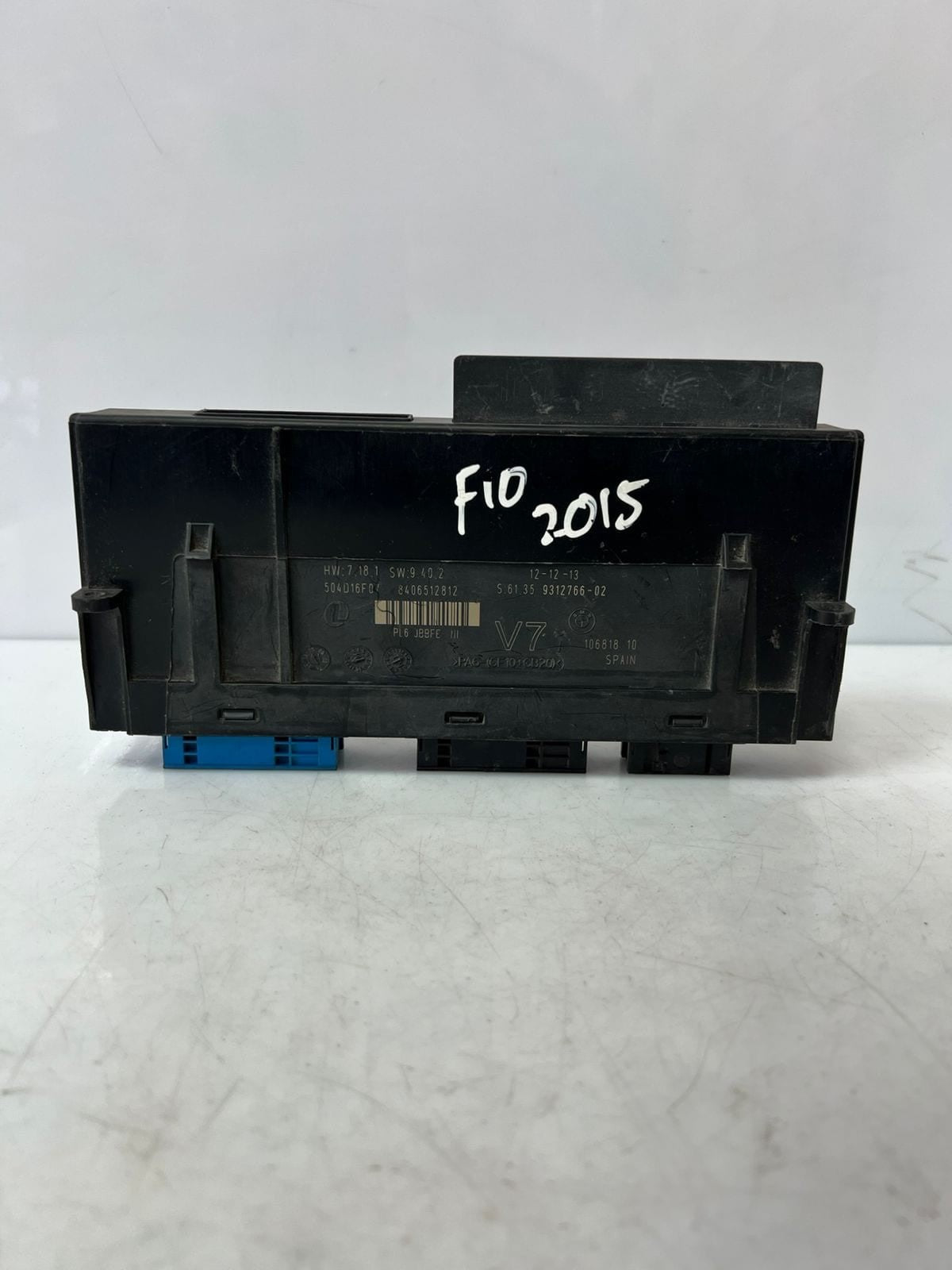 2013 BMW 5 SERIES F11 F10 BODY CONTROL MODULE ECU OEM 9312766 OEM