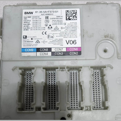 2018 BMW X3 Body Domain Controller 5A1F373  X3 G01 and X4 G02