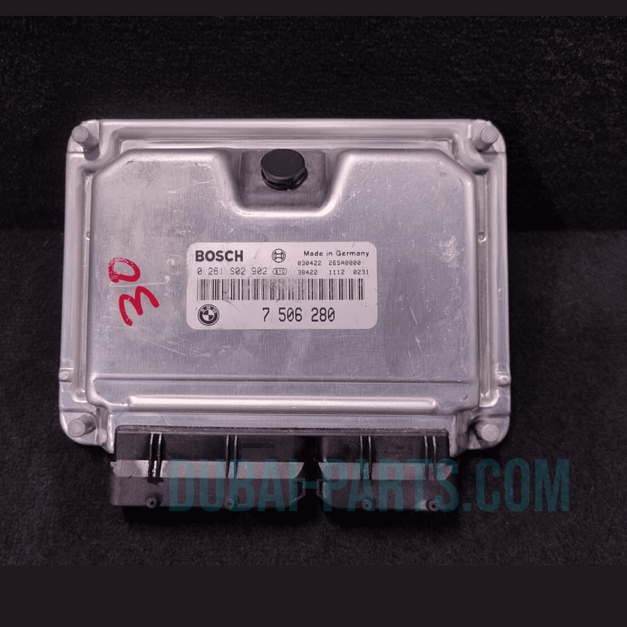 BMW 7 SERIES E65 E66 760i 760Li ENGINE CONTROL UNIT ECU ONLY - 7506280