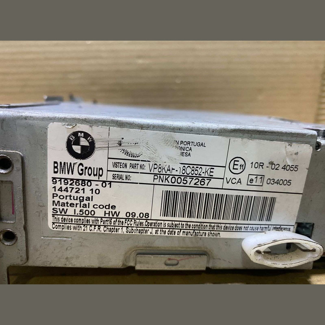 BMW Radio Cd Player System Controller 9192680 5 Series E60 E61 and 6 Series E63 