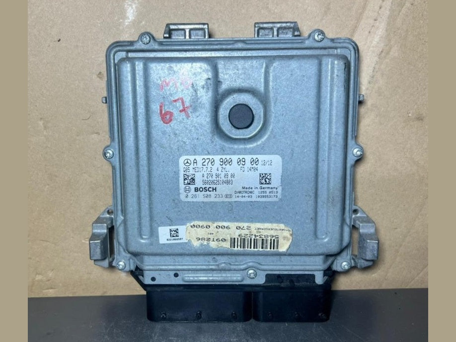 Mercedes W246 CLA B-Class Engine Control Module Unit ECM ECU A270 9000900 OEM