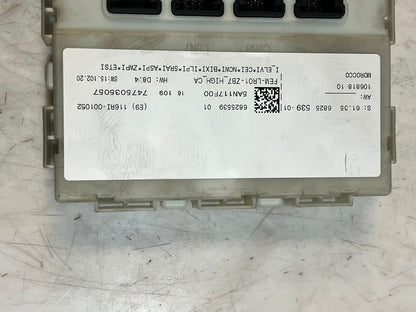 2016 BMW F30 LCI 318i B38 Engine Control Unit ECU SET DME+FEM+1KEY 8674265