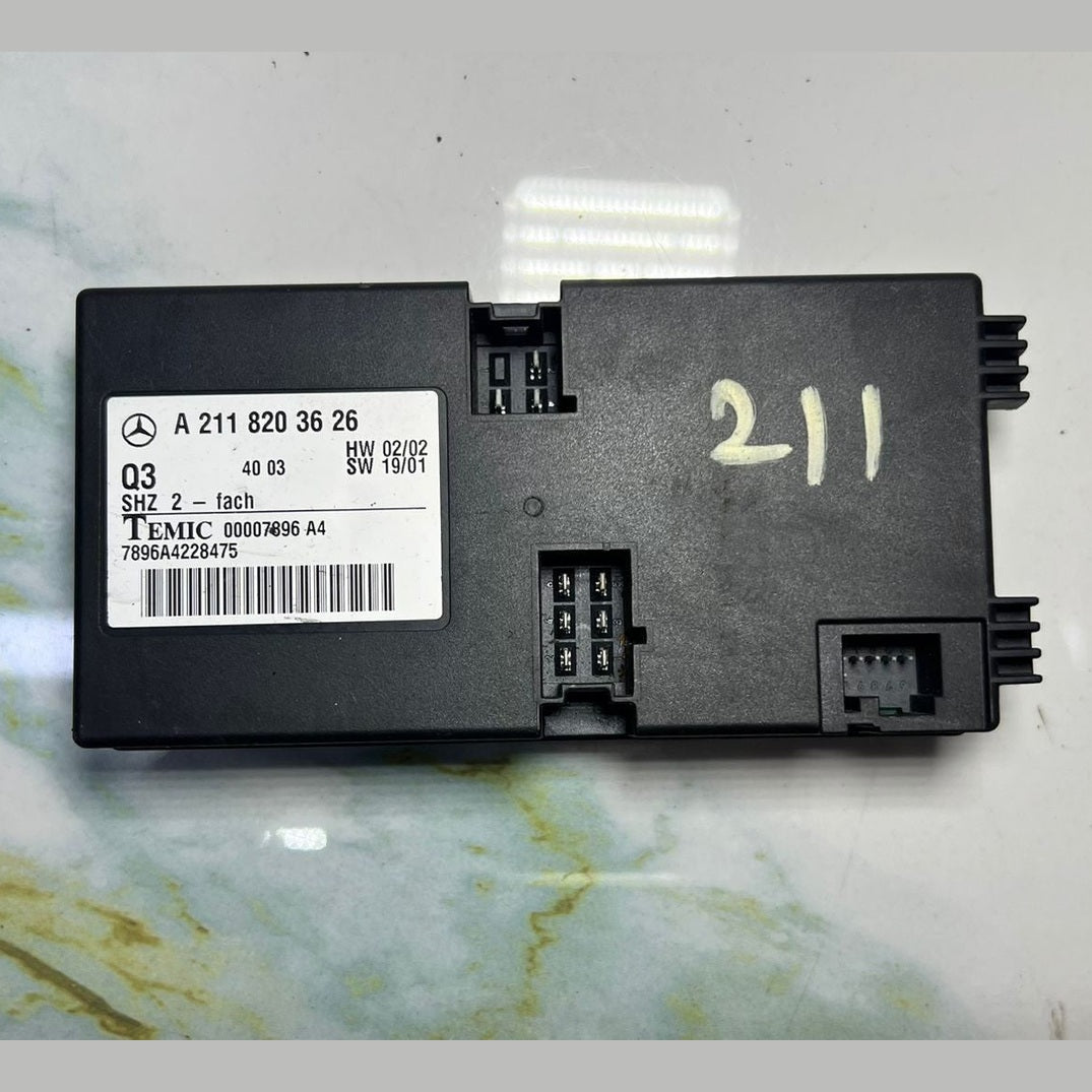 Mercedes Seat Heater Control Module A2118203626 W211 E-Class and CLS55 AMG