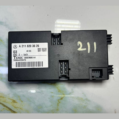 Mercedes Seat Heater Control Module A2118203626 W211 E-Class and CLS55 AMG
