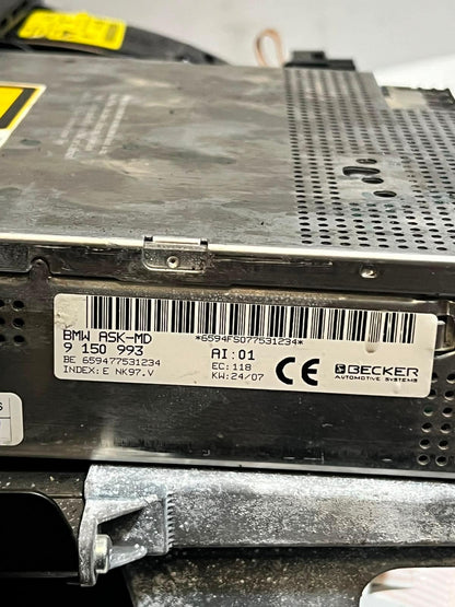 BMW 740i 7 Series E65 E66 Radio/CD/DVD/GPS Head Unit 9150993 OEM