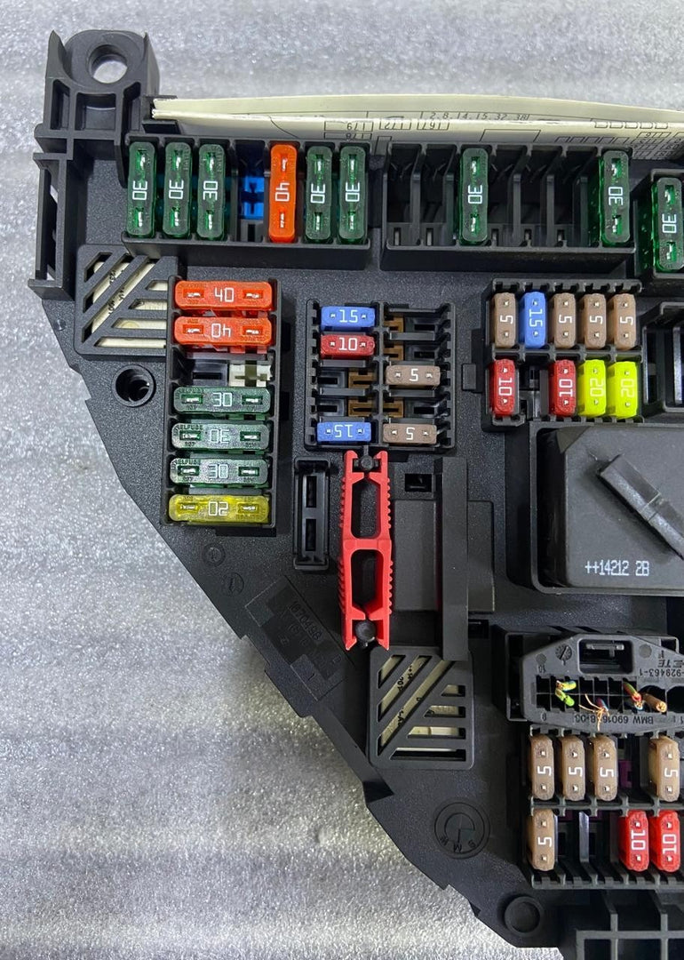 OEM BMW 528i F10 Rear Power Distribution Fuse Box Module 9264923