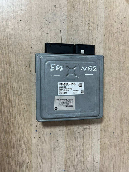 BMW E60 E63 E64 530i 630i N52 258HP ECU Kit DME 7546990 + CAS2 + Key Automatic