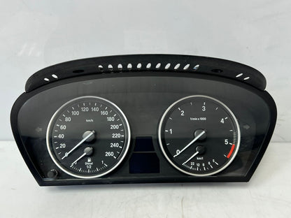 2010-2013 BMW X5 N57 E70 LCI SPEEDOMETER Instrument Cluster 9258122 OEM