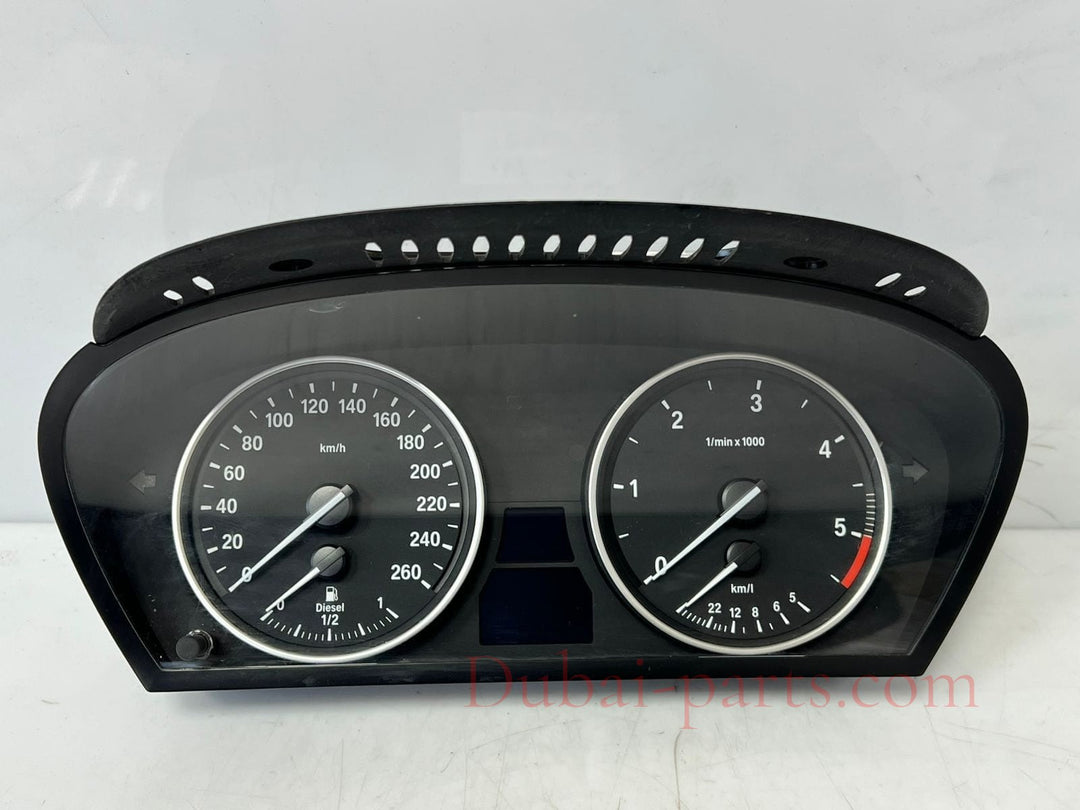 2010-2013 BMW X5 N57 E70 LCI SPEEDOMETER Instrument Cluster 9258122 OEM