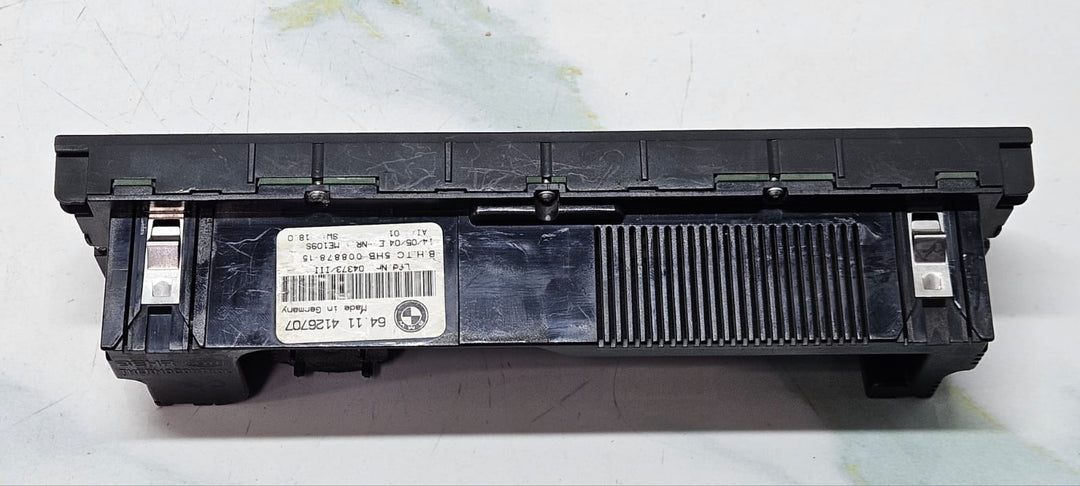 2001-2006 BMWE46 325i, 330i, Hvac Climate Control Panel 4126707 OEM