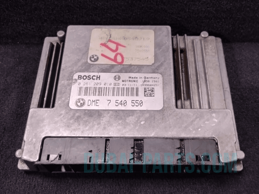 BMW 6 SERIES  E63 N62 645Ci  ENGINE CONTROL UNIT  DME ECU ONLY   - 7540550