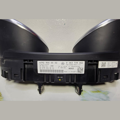 13-16 Mercedes-Benz W292 GLE Instrument Cluster Speedometer A292 9000002 OEM